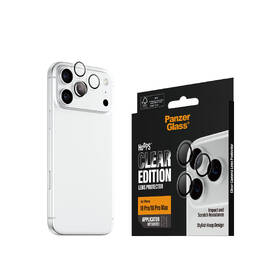 Tvrdené sklo PanzerGlass Hoops na Apple iPhone 18 Pro/Pro Max čiré čierne

 obrázok produktu 2 z 4