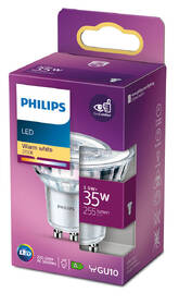 LED žiarovka Philips bodová, 3,5 W, GU10, teplá biela 

 obrázok produktu 2 z 2