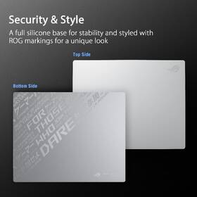 Podložka pod myš Asus ROG Moonstone ACE (veľ. L) 50 × 40 cm biela

 obrázok produktu 11 z 11