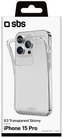 Kryt na mobil SBS na Apple iPhone 15 Pro priehľadný

 obrázok produktu 1 z 1