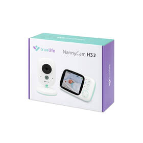 Detská elektronická pestúnka TrueLife NannyCam H32 biela/zelená

 obrázok produktu 10 z 10