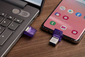 USB flashdisk Kingston DataTraveler microDuo 3C 128GB fialový

 obrázok produktu 4 z 5