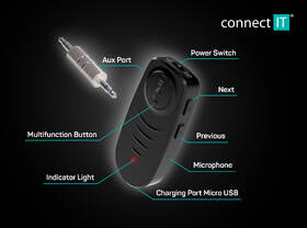 Redukcia Connect IT bezdrátový audio receiver 

 obrázok produktu 2 z 3
