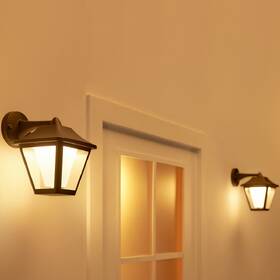 Nástenné svietidlo WiZ Wall Light Classic RGBW čierne

 obrázok produktu 4 z 7
