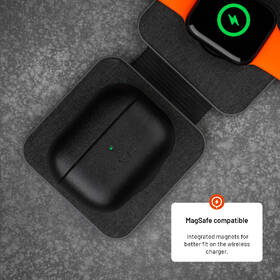 Puzdro FIXED PodsLeather, MagSafe pre Apple AirPods Pro 2/Pro 2 (USB-C) čierne

 obrázok produktu 5 z 8