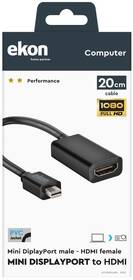 Kábel Ekon MINI DIS.PORT-HDMI 

 obrázok produktu 3 z 3