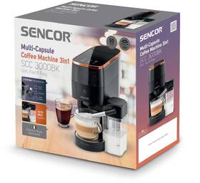 Kapsulový kávovar Sencor MARCO POLO SCC 3000BK čierny

 obrázok produktu 16 z 16
