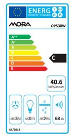 Odsávač pár Mora OP 530 W biely

 obrázok produktu 1 z 3