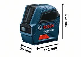 Krížový laser Bosch Professional GLL 2-10 

 obrázok produktu 1 z 7