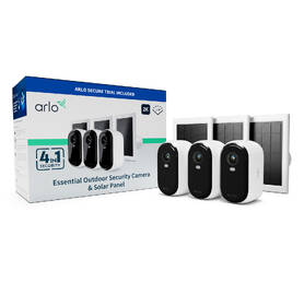 IP kamera Arlo Essential Gen.2 Bundle 2K Outdoor Security, 3 ks + 3 ks solárny panel biela

 obrázok produktu 2 z 8