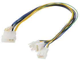 Redukcia AKASA 1x 4pin PWM na 3x 4pin PWM 

 obrázok produktu 1 z 1