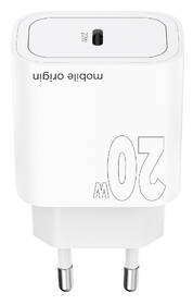 Nabíjačka do siete Mobile Origin USB-C PD20W biela

 obrázok produktu 3 z 11