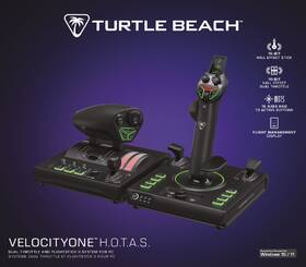 Joystick Turtle Beach VelocityOne H.O.T.A.S, set Flightstick II + Dual Throttle - PC čierny

 obrázok produktu 5 z 14