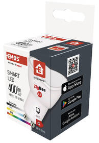 Inteligentná žiarovka EMOS GoSmart MR16 4,8 W GU10 ZigBee RGBCCT 

 obrázok produktu 4 z 4