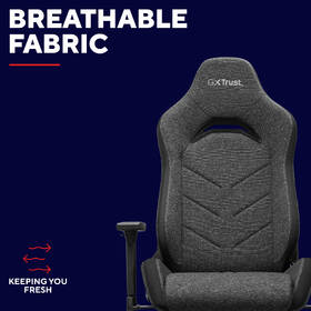 Herná stolička Trust GXT 723 RUYA Fabric 

 obrázok produktu 10 z 17