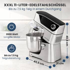 Kuchynský robot Profi Cook KM 1338 strieborný

 obrázok produktu 7 z 12