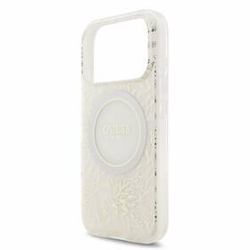 Kryt na mobil Guess IML Flowers Allover Strap MagSafe na Apple iPhone 18 Pro Max biely

 obrázok produktu 1 z 6