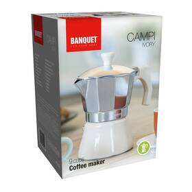 Moka kanvica BANQUET CAMPI Ivory 

 obrázok produktu 3 z 4