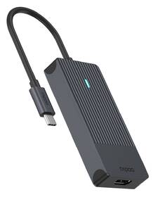 USB Hub Rapoo 4-in-1 USB-C Multiport čierny

 obrázok produktu 1 z 4