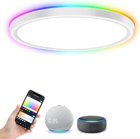 LED stropné svietidlo IMMAX NEO LITE TUDO, 50 W, 40 cm biele

 obrázok produktu 3 z 8
