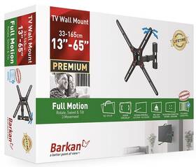 Držiak na TV Barkan BM331, polohovatelný, pro úhlopříčku 13" až 65", nosnost 40 kg 

 obrázok produktu 3 z 6