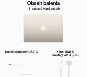 Notebook Apple MacBook Air CTO 13" M3 10-GPU 24GB 1TB - hviezdne biely SK 

 obrázok produktu 5 z 5