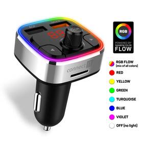 FM Transmitter Connect IT CarRGB strieborný

 obrázok produktu 2 z 5