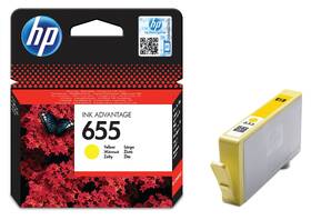 Cartridge HP 655, 600 strán žltá

 obrázok produktu 1 z 5