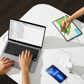 Nabíjačka do siete Baseus GaN5 Pro, 2x USB-C + USB-A 140W biela

 obrázok produktu 8 z 10