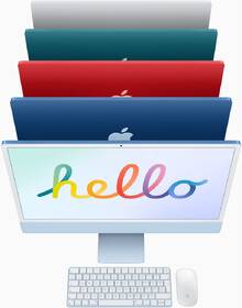 PC all in-one Apple 24" M1 7x GPU, 8GB, 256GB, SK - ružový 

 obrázok produktu 5 z 5