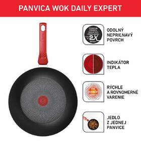 Panvica WOK Tefal C2891902, 28 cm 

 obrázok produktu 7 z 10