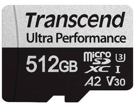 Pamäťová karta Transcend 512GB UHS-I U3 (160R/125W) + adaptér 

 obrázok produktu 1 z 1
