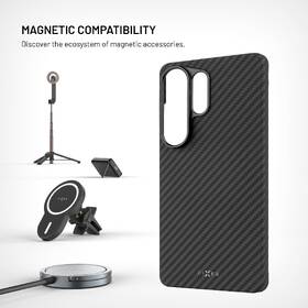 Kryt na mobil FIXED MagVelar s MagSafe na Samsung Galaxy S26 Ultra čierny

 obrázok produktu 1 z 2