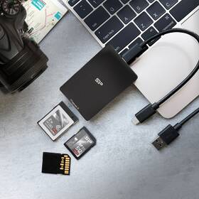 Čítačka pamäťových kariet Silicon Power CreatePro BS10 Dual reader CFexpress B / SD 4.0 čierna

 obrázok produktu 16 z 17
