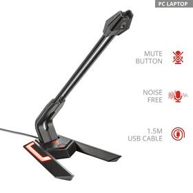 Mikrofón Trust GXT 210 Scorp čierny

 obrázok produktu 1 z 5