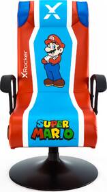 Herná stolička Nintendo Mario - audio (so stojanom) červená/modrá

 obrázok produktu 1 z 8