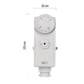 Termostat EMOS príložný, manuálna, P5681 

 obrázok produktu 5 z 6