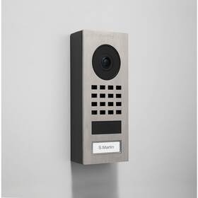 Dverný videotelefón DoorBird D1101V na povrch, 1 tlačítko nerez ocel 

 obrázok produktu 2 z 3