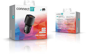 Adaptér do auta Connect IT InCarz QC 3.0, USB čierny

 obrázok produktu 4 z 4