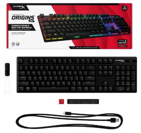 Klávesnica HyperX Alloy Origins PBT - Aqua, US čierna

 obrázok produktu 6 z 7