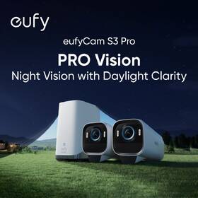 IP kamera Anker eufy S3 Pro 4K (3 ks + HomeBase 3) biely

 obrázok produktu 4 z 6