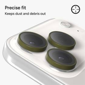 Ochranné sklo šošovky fotoaparátu ZAGG InvisibleShield Premium GL (CameraRings) na Apple iPhone 17 Pro/17 Pro Max/16 Pro/16 Pro Max/15 Pro/15 Pro Max zelené

 obrázok produktu 6 z 11