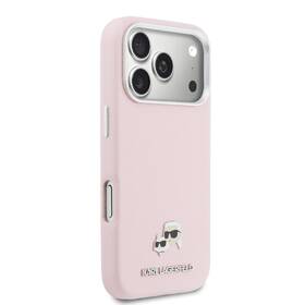 Kryt na mobil Karl Lagerfeld PU Karl and Choupette Heads Pins MagSafe na Apple iPhone 17 Pro Max ružový

 obrázok produktu 3 z 6