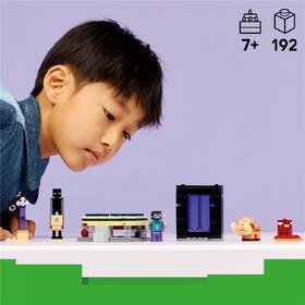 Stavebnica LEGO® Minecraft®  21584 Cesta portálem do Netheru a Endu 

 obrázok produktu 8 z 9
