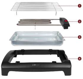 Gril Clatronic BQ 2977 čierny

 obrázok produktu 3 z 6