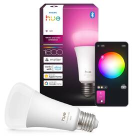 Inteligentná žiarovka Philips Hue Bluetooth, E27, A67, 1600 lm, White and Color Ambiance 

 obrázok produktu 2 z 11