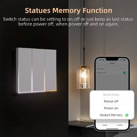 Vypínač IMMAX NEO SMART Aria 4-tlačidlový, Wi-Fi, 230V, Tuya biely

 obrázok produktu 14 z 15