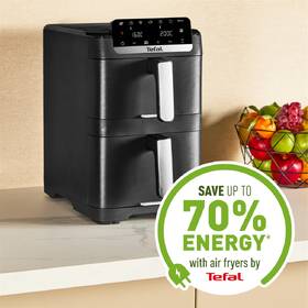 Fritéza teplovzdušná Tefal EY7568E0 Easy Fry Crispy Stack čierna

 obrázok produktu 10 z 12