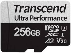 Pamäťová karta Transcend 340S microSDXC 256GB UHS-I U3 V30 A2 (160R/125W) + adapter 

 obrázok produktu 1 z 2