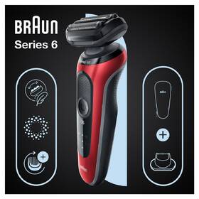 Holiaci strojček Braun 61-R1200s Red 

 obrázok produktu 3 z 8